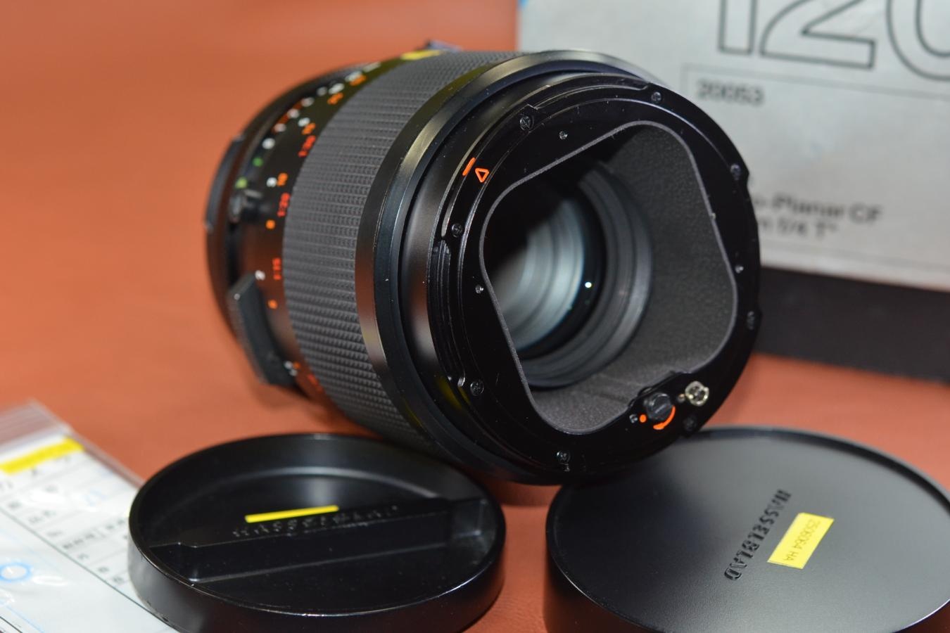 HASSELBLAD CF Makro- Planar T* 120mm F4 ☆マーク入り正規品 整備済 元箱付【キレイな物をお探しの方必見!!自信ありの逸品!!】