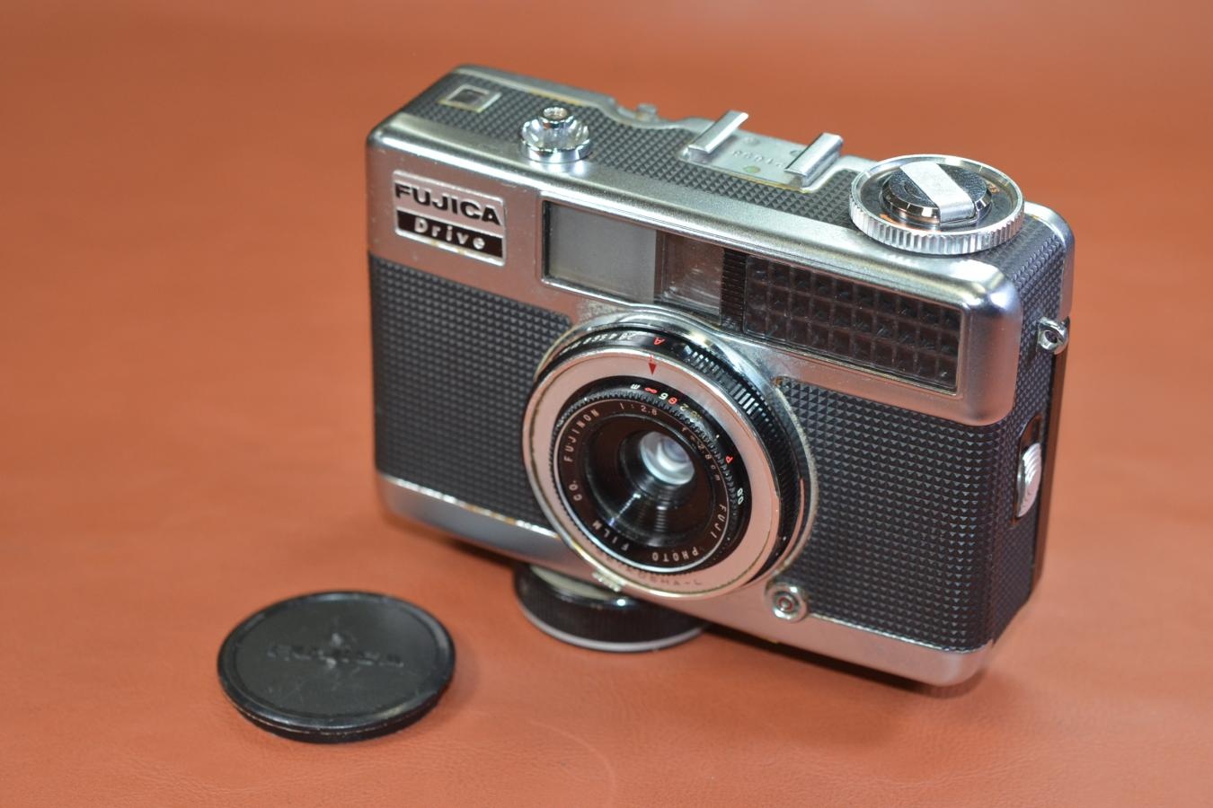 FUJICA Drive モルト交換済 【FUJINON 2.8cm F2.8 レンズ搭載】