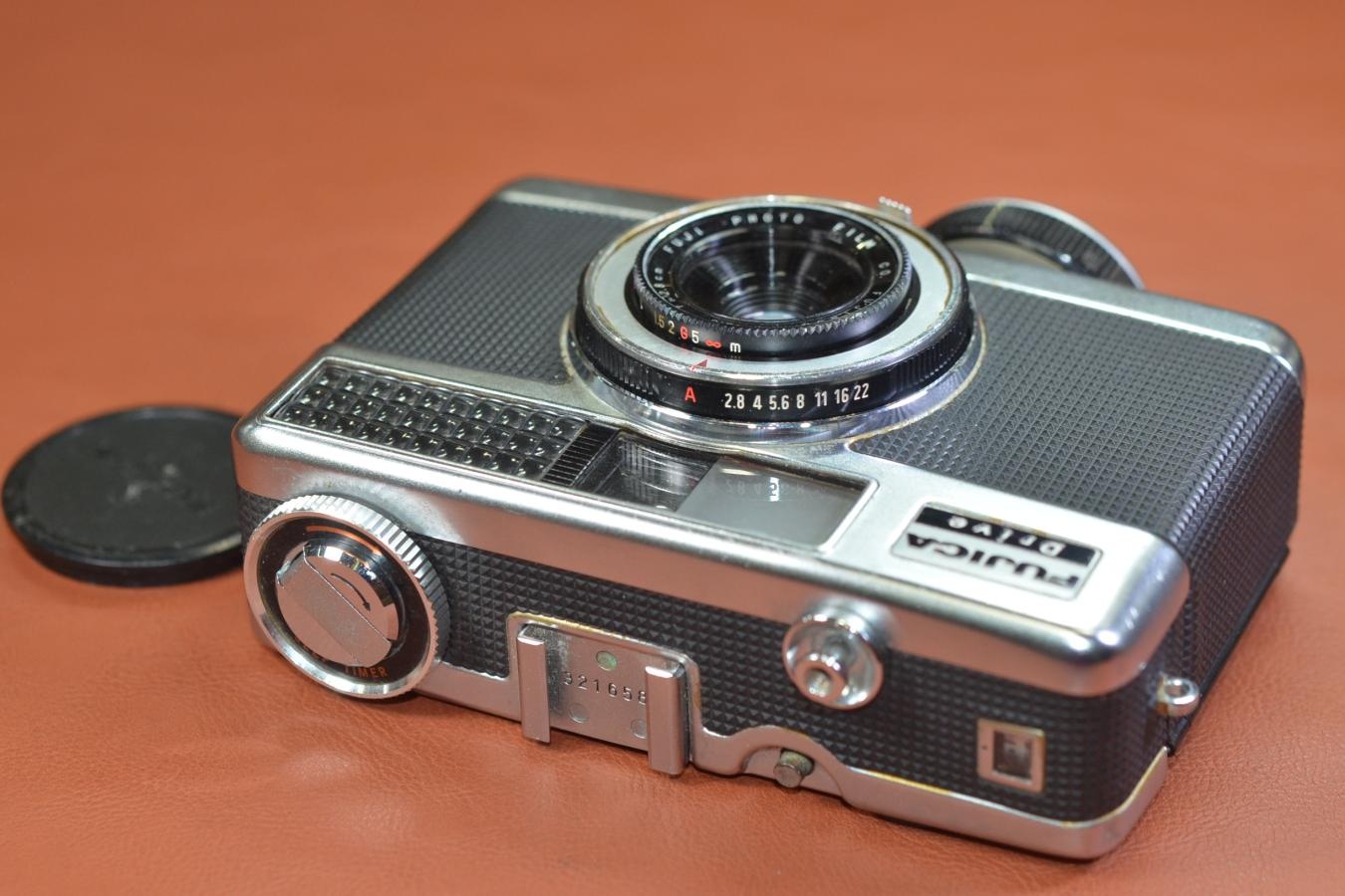 FUJICA Drive モルト交換済 【FUJINON 2.8cm F2.8 レンズ搭載】