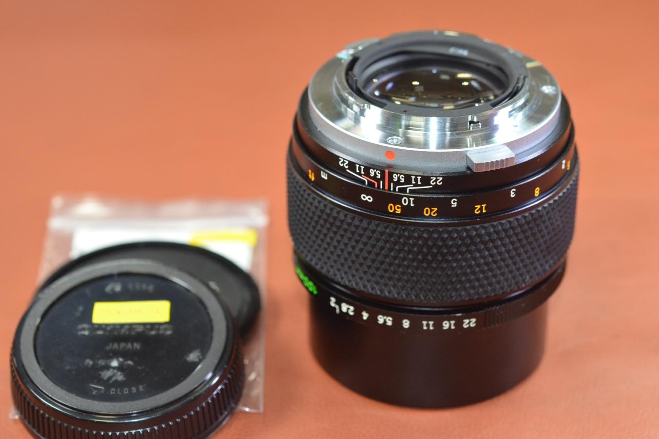 OLYMPUS ZUIKO AUTO-T 100mm F2 整備済【キレイな物をお探しの方必見!!自信ありの逸品!!】