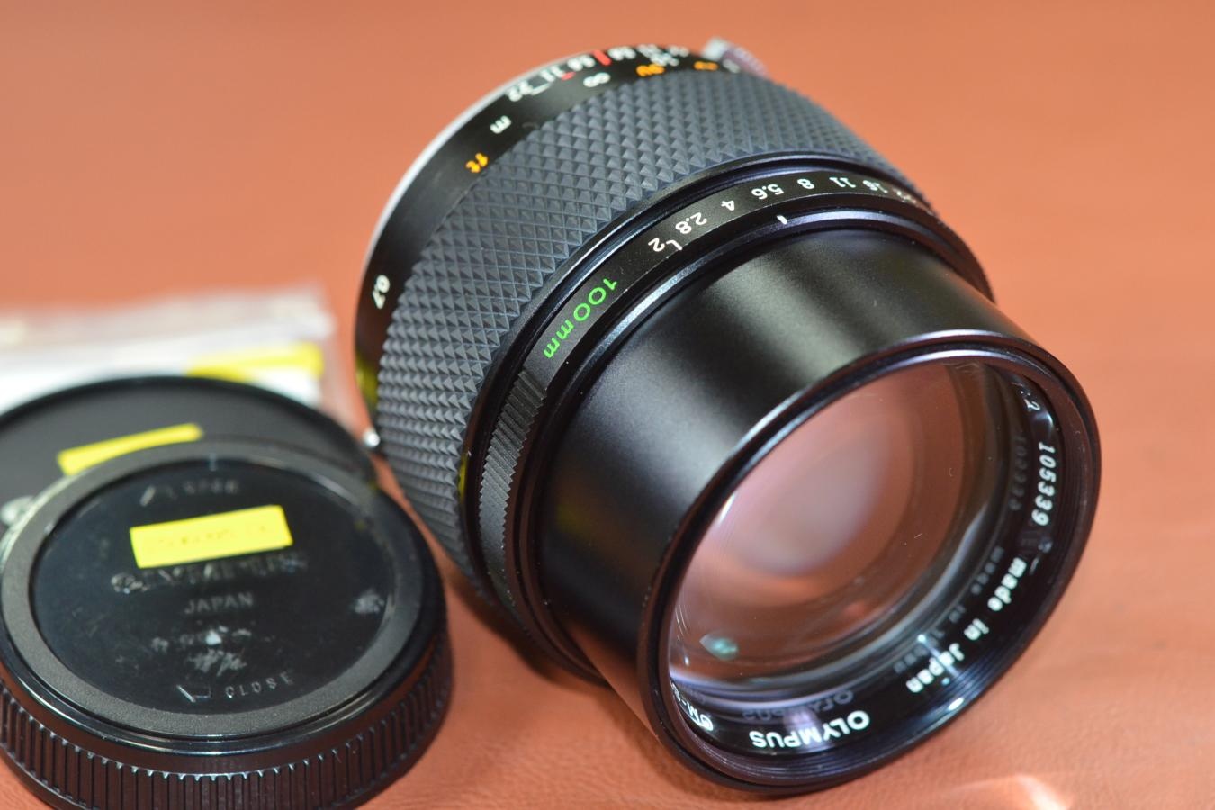 OLYMPUS ZUIKO AUTO-T 100mm F2 整備済【キレイな物をお探しの方必見!!自信ありの逸品!!】