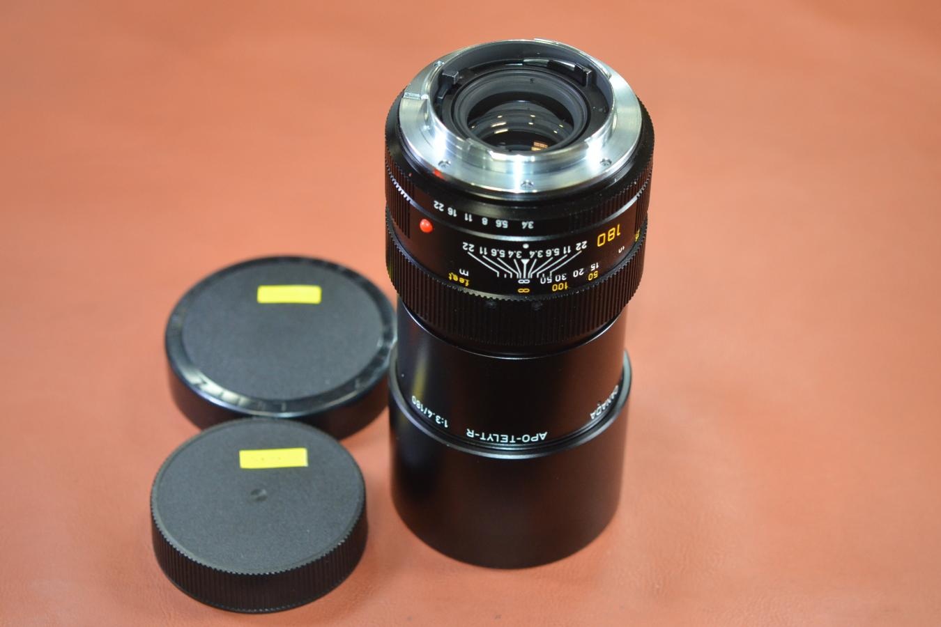 LEICA APO-TELYT-R 180mm F3.4 3カム 【キレイな物をお探しの方必見!!自信ありの逸品!!】