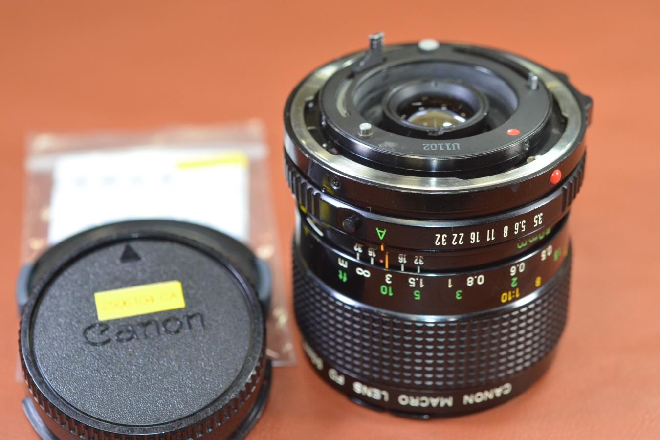 Canon NEW FD 50mm F3.5 MACRO 整備済 【カメラ女子に絶大な人気のオールドレンズ】