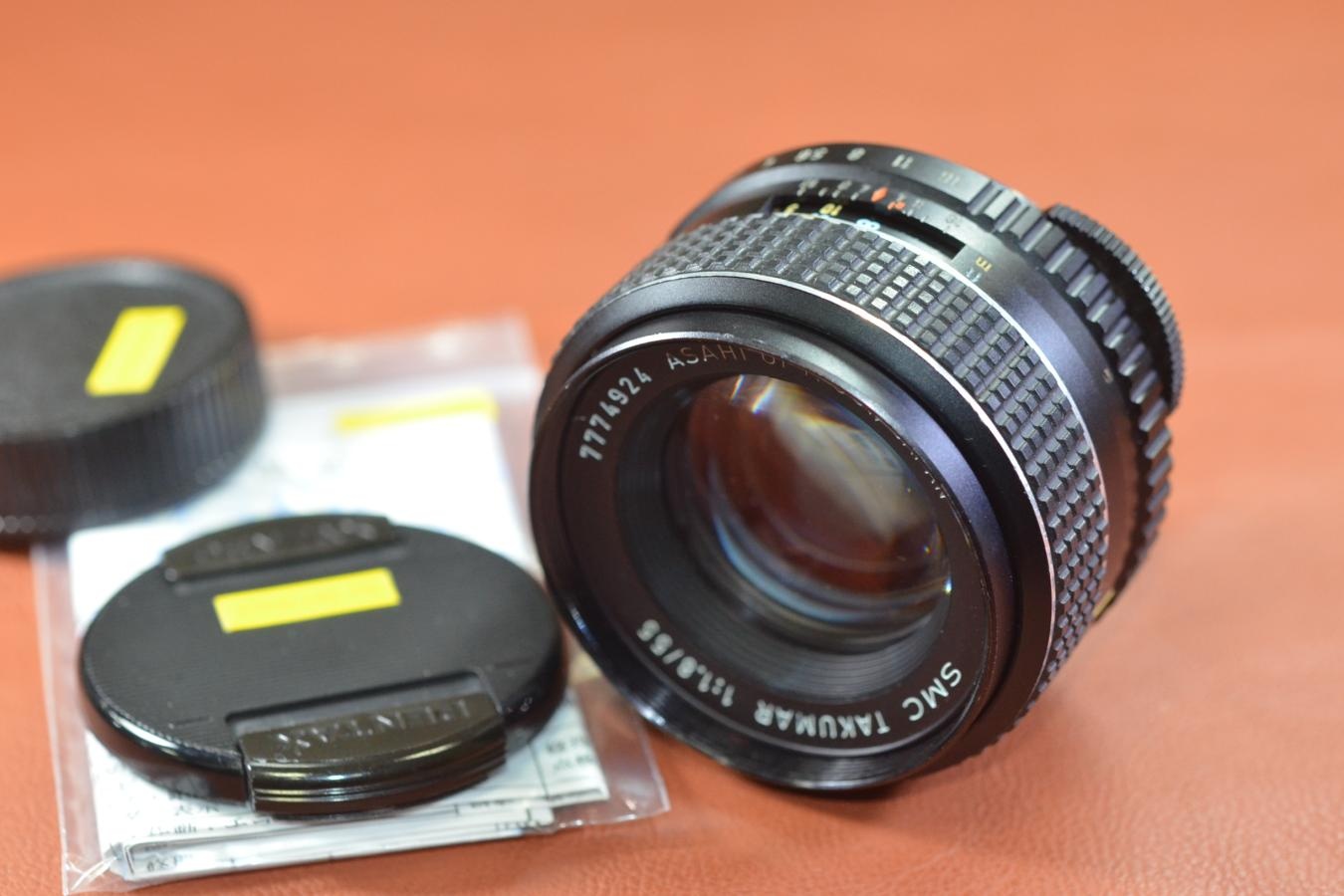 PENTAX SMC TAKUMAR 55mm F1.8 整備済【カメラ女子に絶大な人気のオールドレンズ M42マウントレンズ】