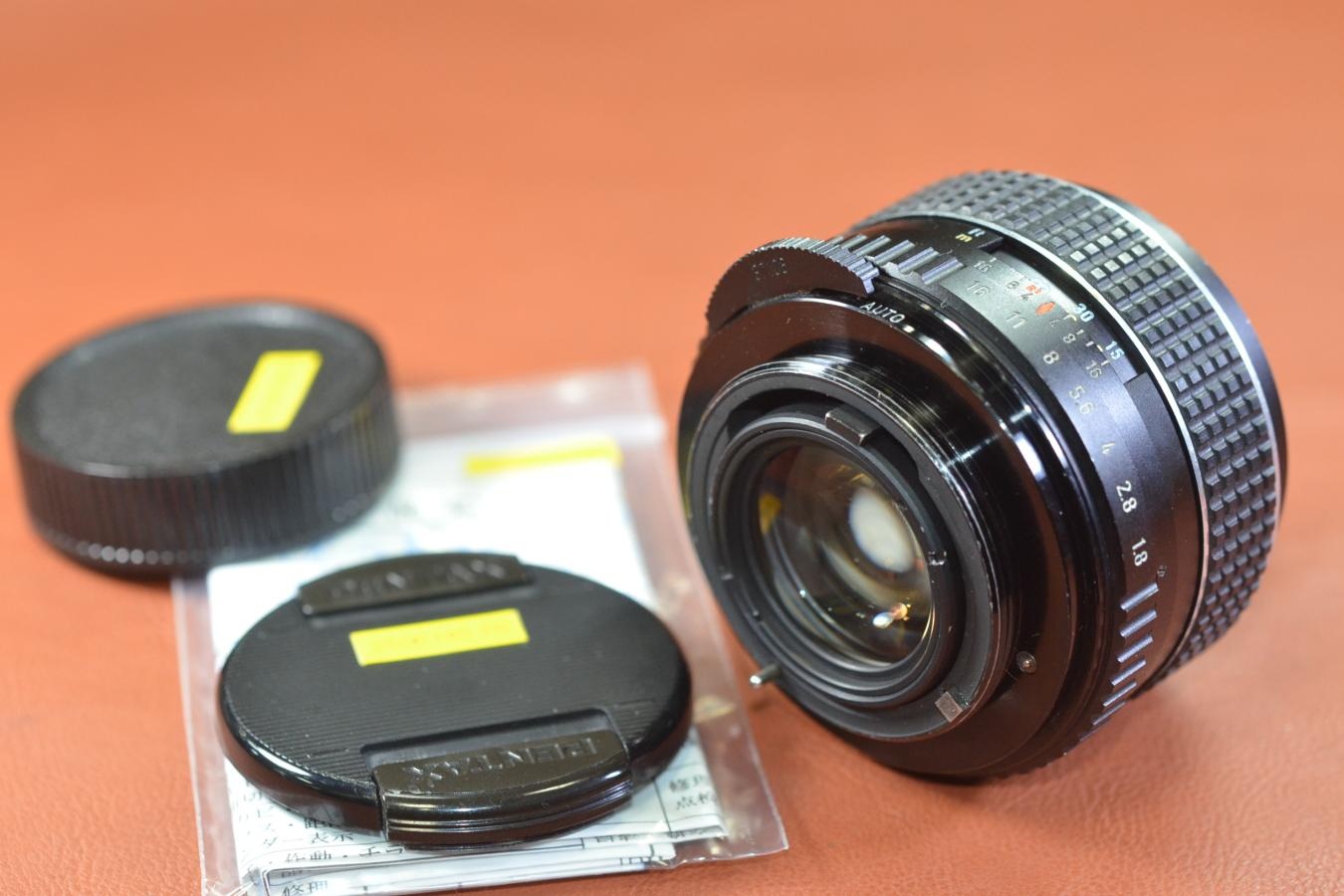 PENTAX SMC TAKUMAR 55mm F1.8 整備済【カメラ女子に絶大な人気のオールドレンズ M42マウントレンズ】