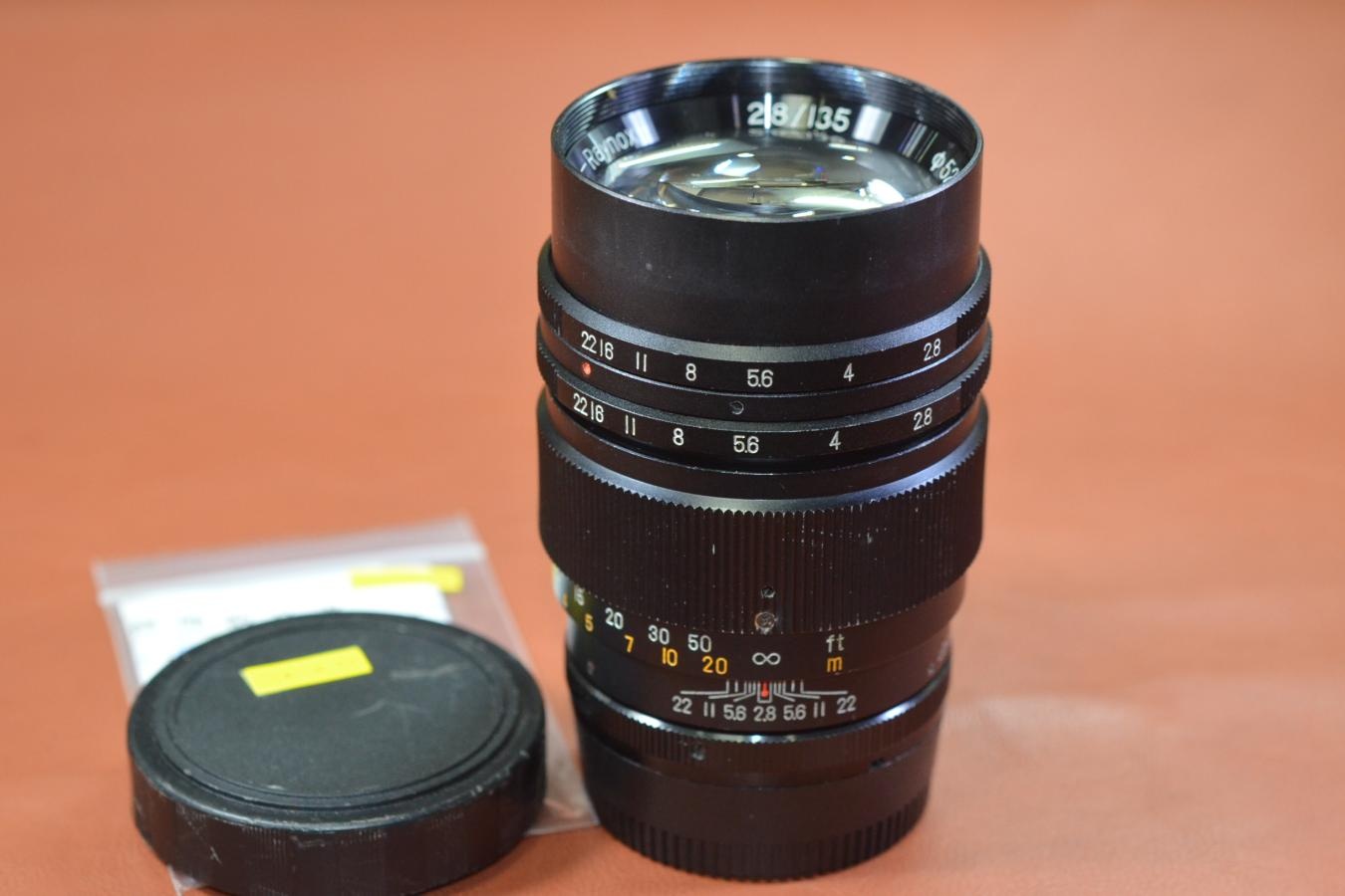 【希 少】Raynox Tele 135mm F2.8 整備済 【Nikon Fマウント付】