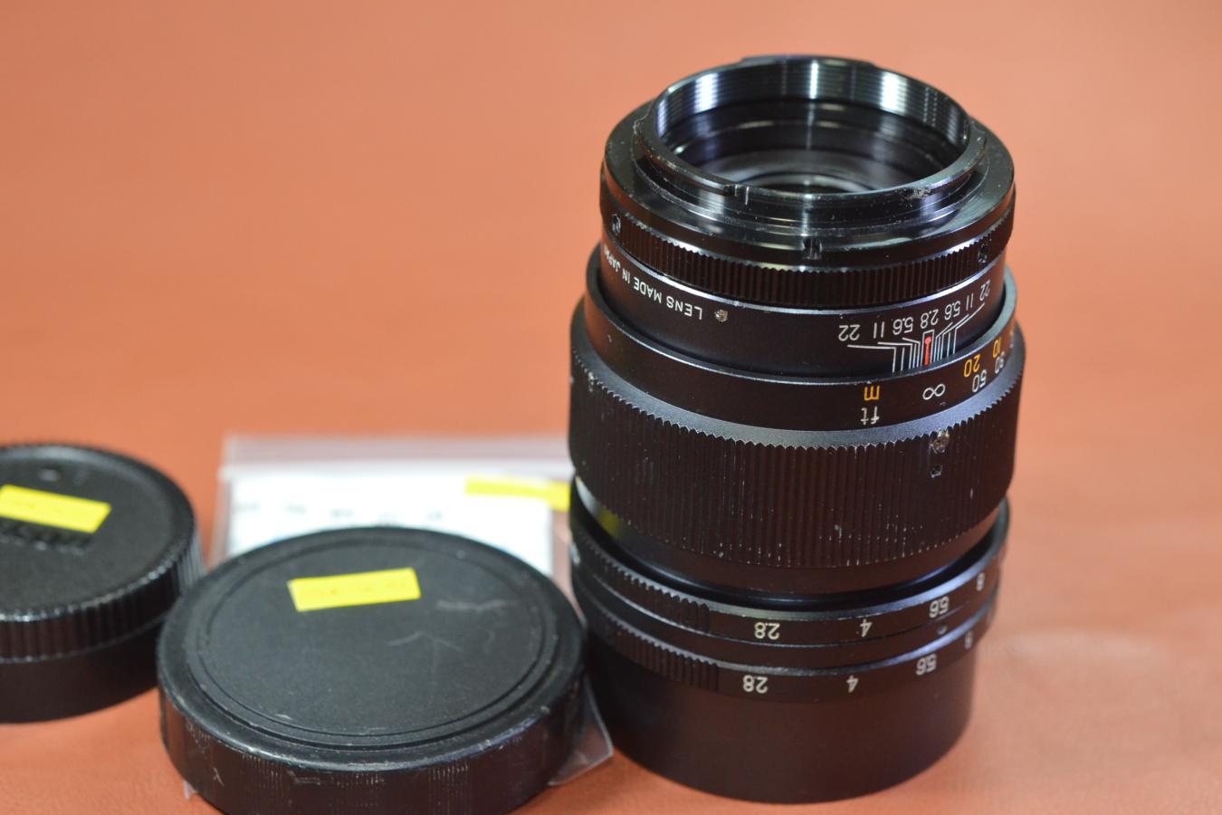 【希 少】Raynox Tele 135mm F2.8 整備済 【Nikon Fマウント付】