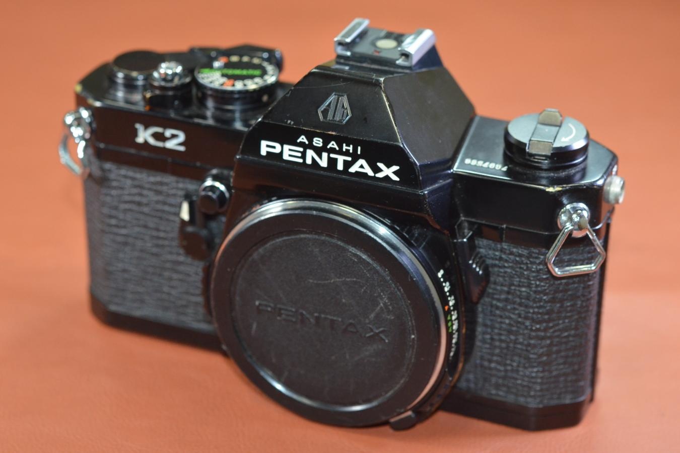 ASAHI PENTAX K2 Black【モルト交換済】