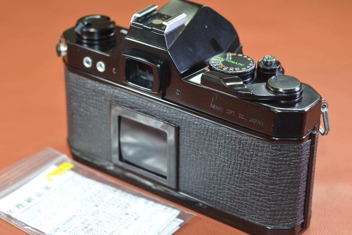 ASAHI PENTAX K2 Black 整備済 【キレイな物をお探しの方必見!!自信ありの逸品!!】