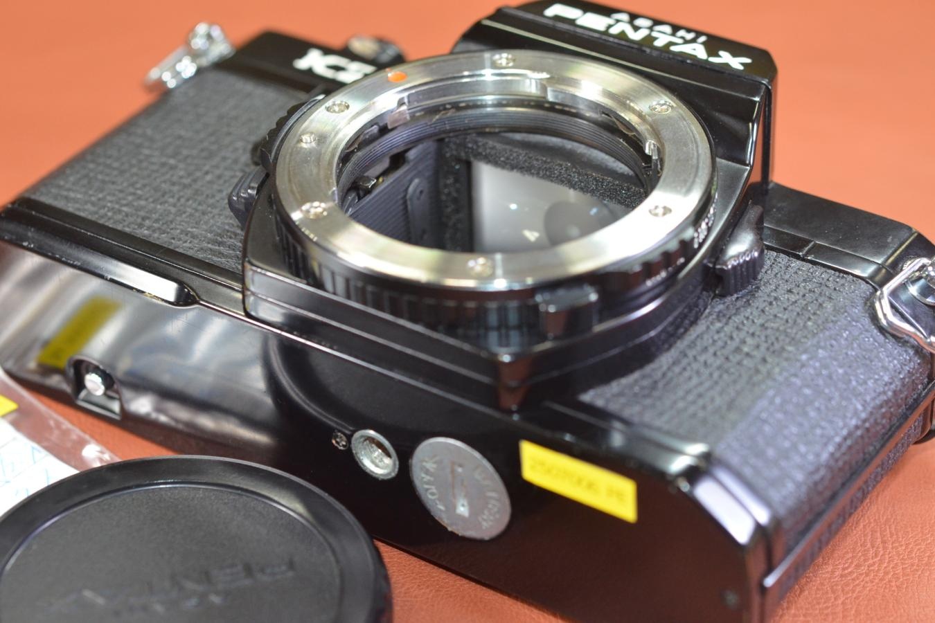 ASAHI PENTAX K2 Black 整備済 【キレイな物をお探しの方必見!!自信ありの逸品!!】