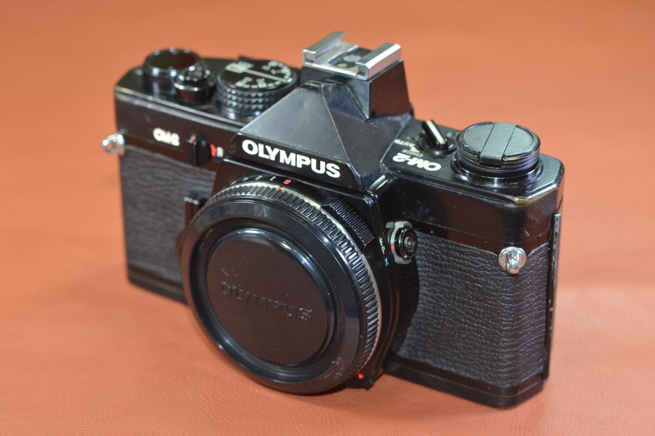 OLYMPUS OM-2 Black【純正アクセサリーシュー2型付】