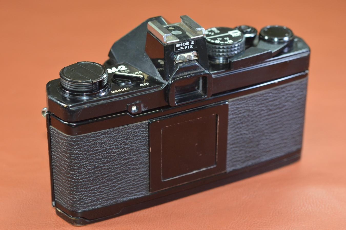 OLYMPUS OM-2 Black【純正アクセサリーシュー2型付】