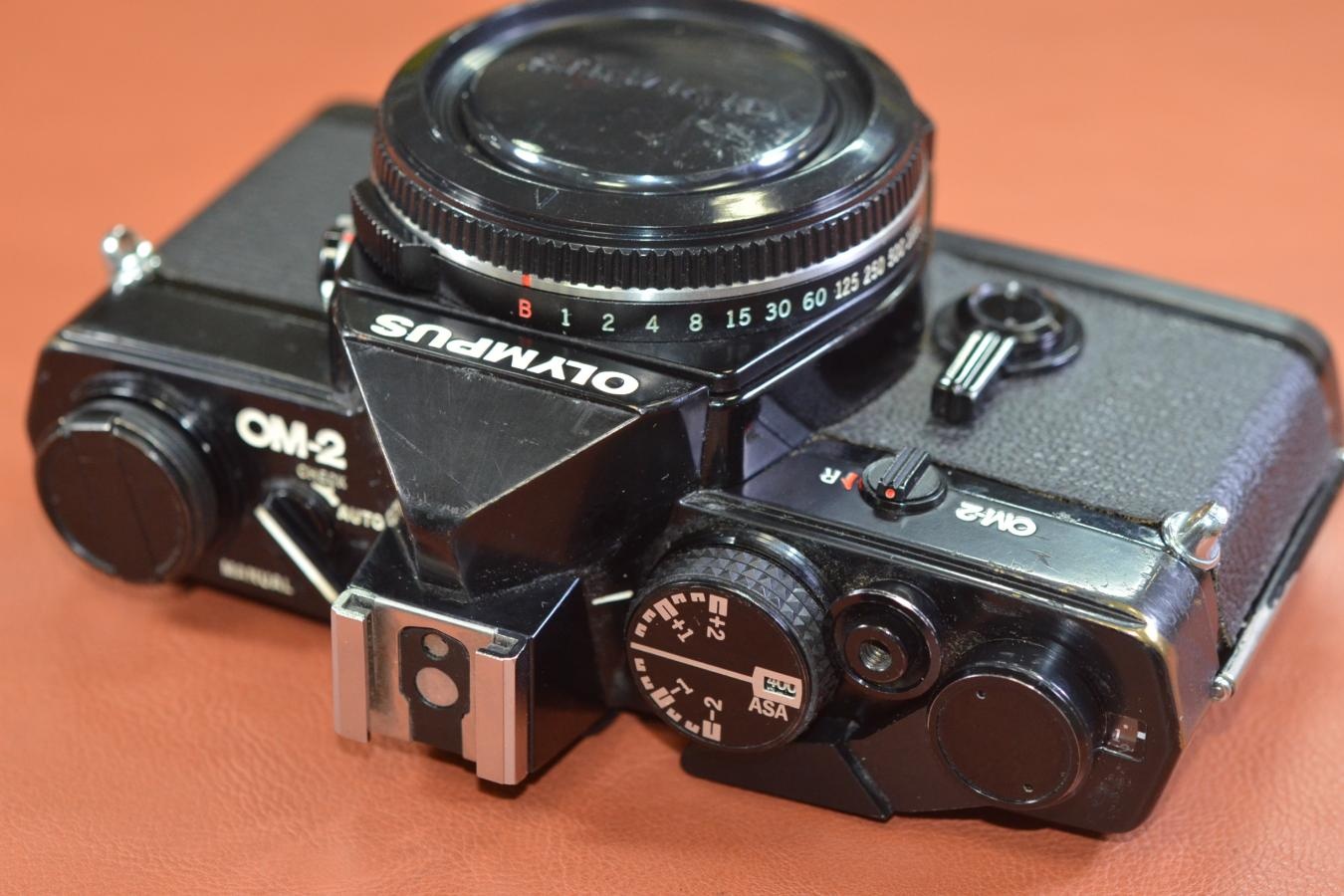 OLYMPUS OM-2 Black【純正アクセサリーシュー2型付】