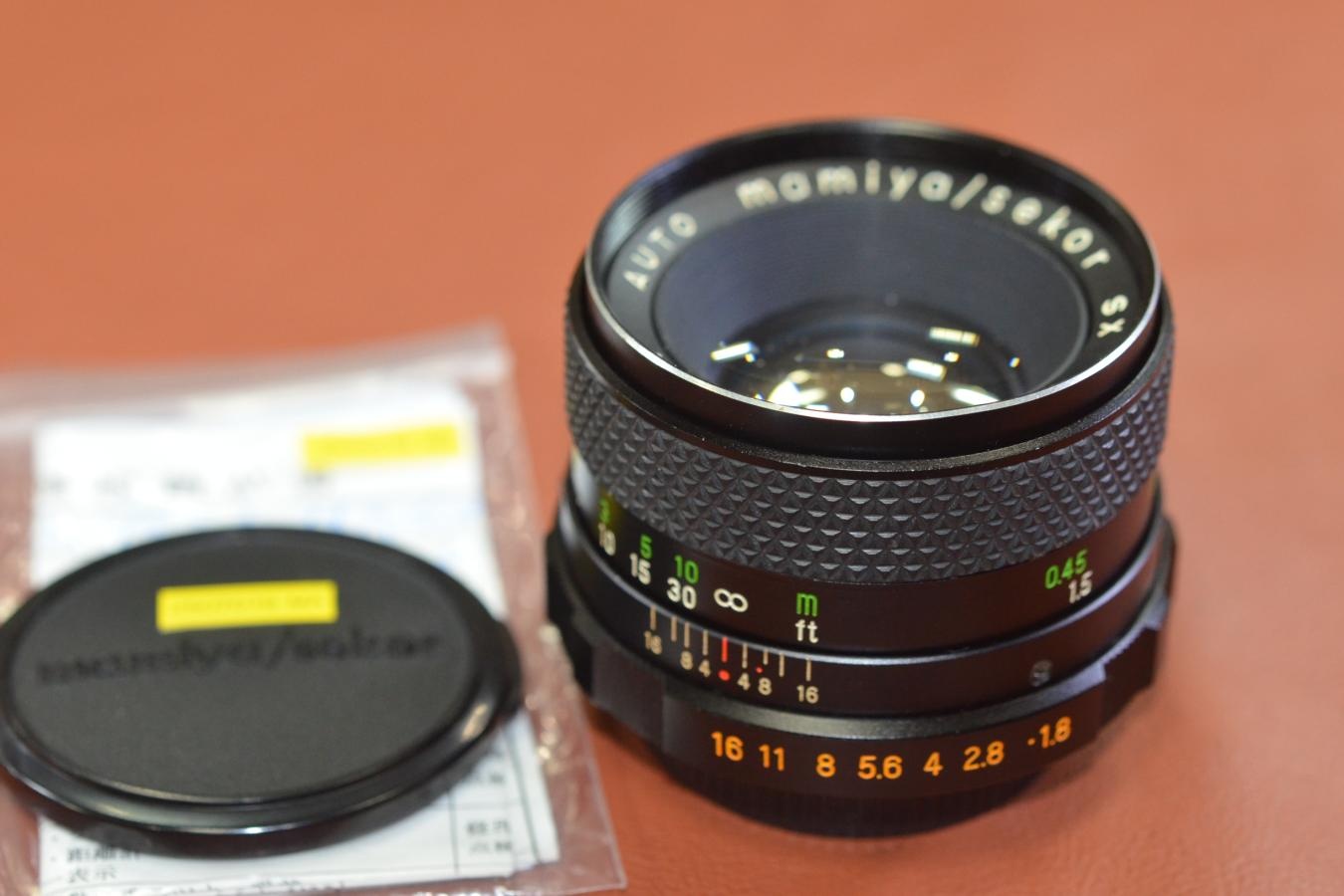 【希 少】mamiya/sekor SX 55mm F1.8 整備済【M42マウントレンズ 】※富岡光学製