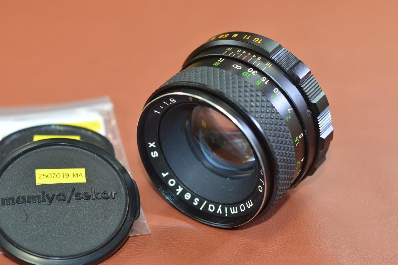 【希 少】mamiya/sekor SX 55mm F1.8 整備済【M42マウントレンズ 】※富岡光学製