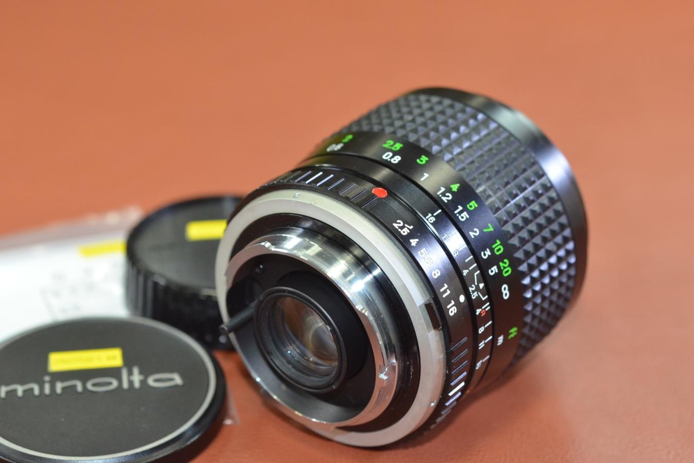 MINOLTA MC W.ROKKOR-SI 28mm F2.5 【整備票】