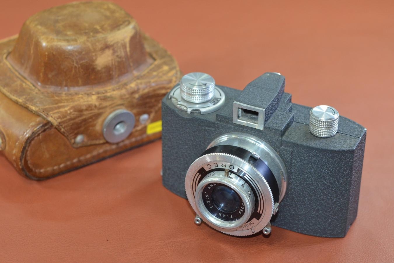 【希 少】BABY SEM ANASTIGMAT CROSS 45/2.9付【専用カメラケース付】