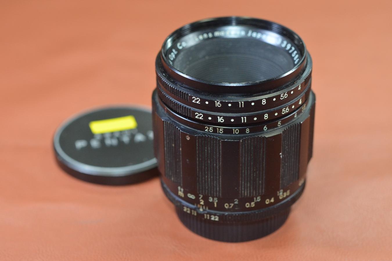 【希 少】Asahi Opt.Co. Macro-Takumar 50mm F4 初期型【カメラ女子に絶大な人気のオールドレンズ M42マウントレンズ】