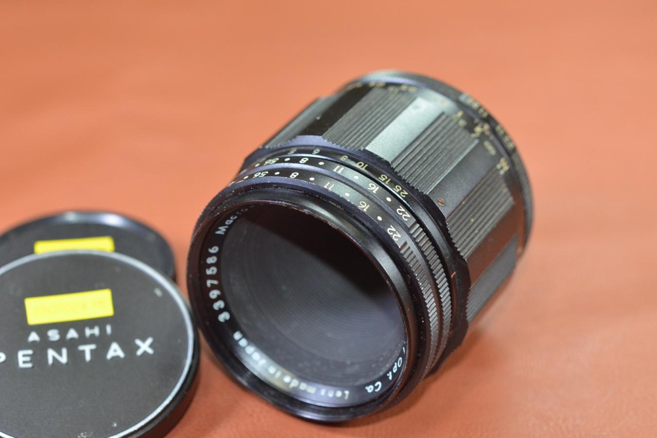 【希 少】Asahi Opt.Co. Macro-Takumar 50mm F4 初期型【カメラ女子に絶大な人気のオールドレンズ M42マウントレンズ】