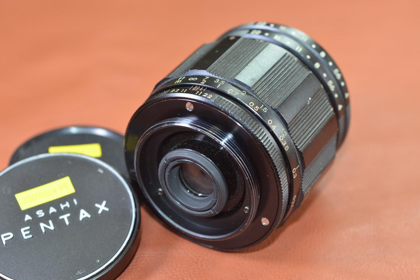 【希 少】Asahi Opt.Co. Macro-Takumar 50mm F4 初期型【カメラ女子に絶大な人気のオールドレンズ M42マウントレンズ】