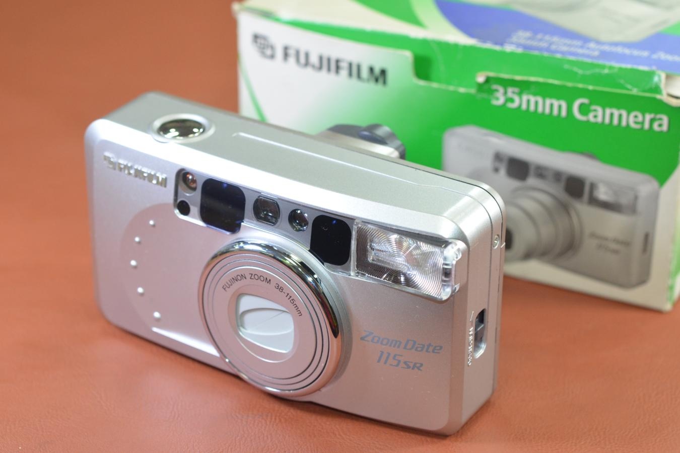 FUJIFILM Zoom Date 115 SR 元箱付一式 【FUJINON ZOOM 38-115mmレンズ搭載】※キレイな物をお探しの方必見!!自信ありの逸品!!