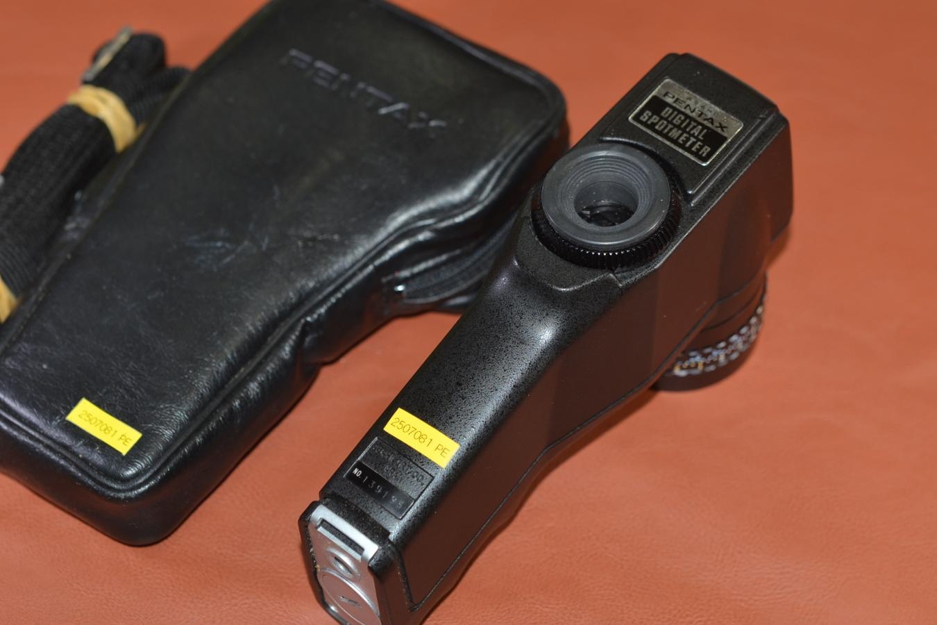 ASAHI PENTAX DIGITAL SPOTMETER 【純正ケース、ストラップ付】