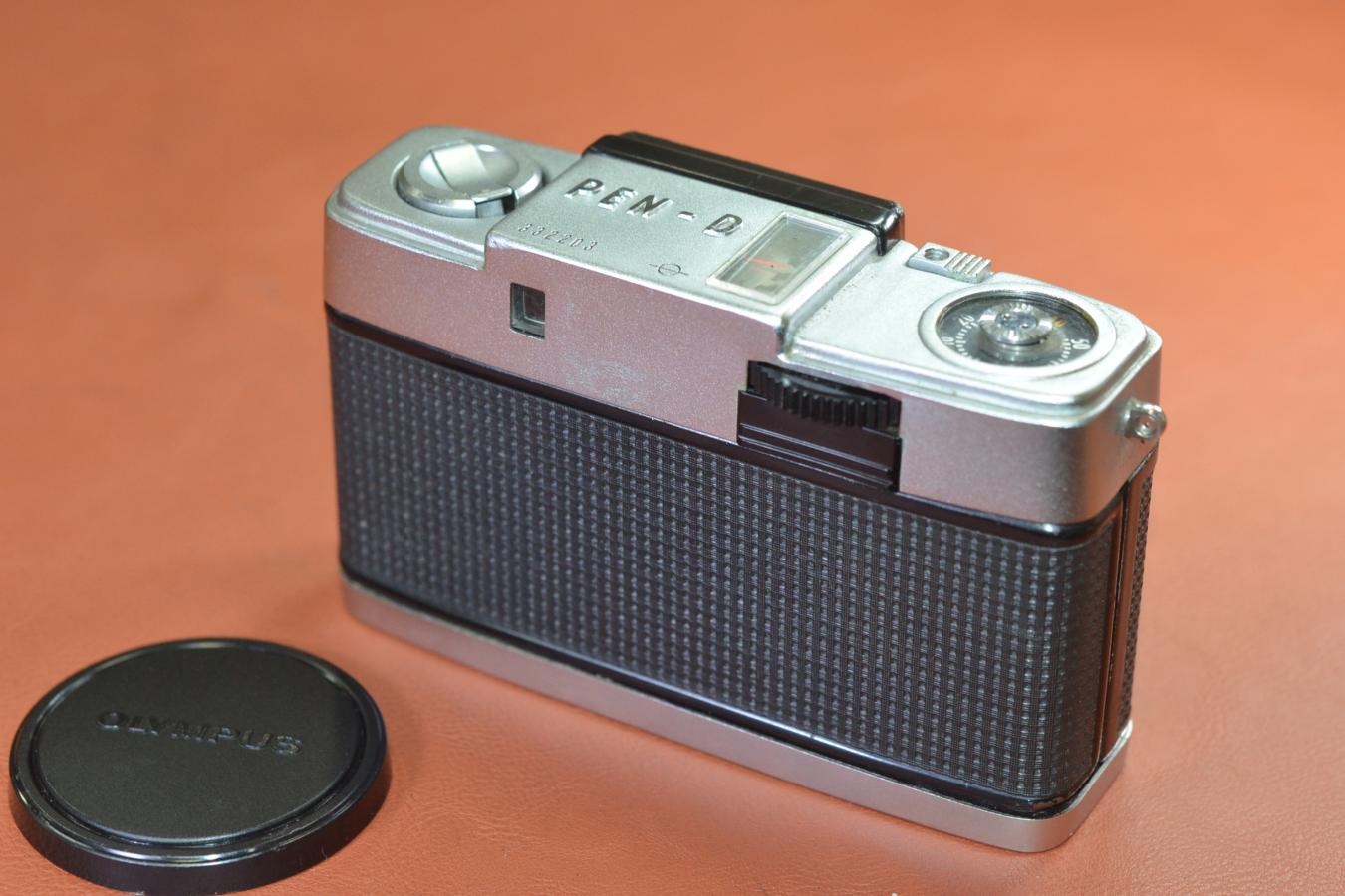 OLYMPUS PEN-Dモルト交換済  【Olympus F.Zuiko 3.2cm F1.9 レンズ搭載】