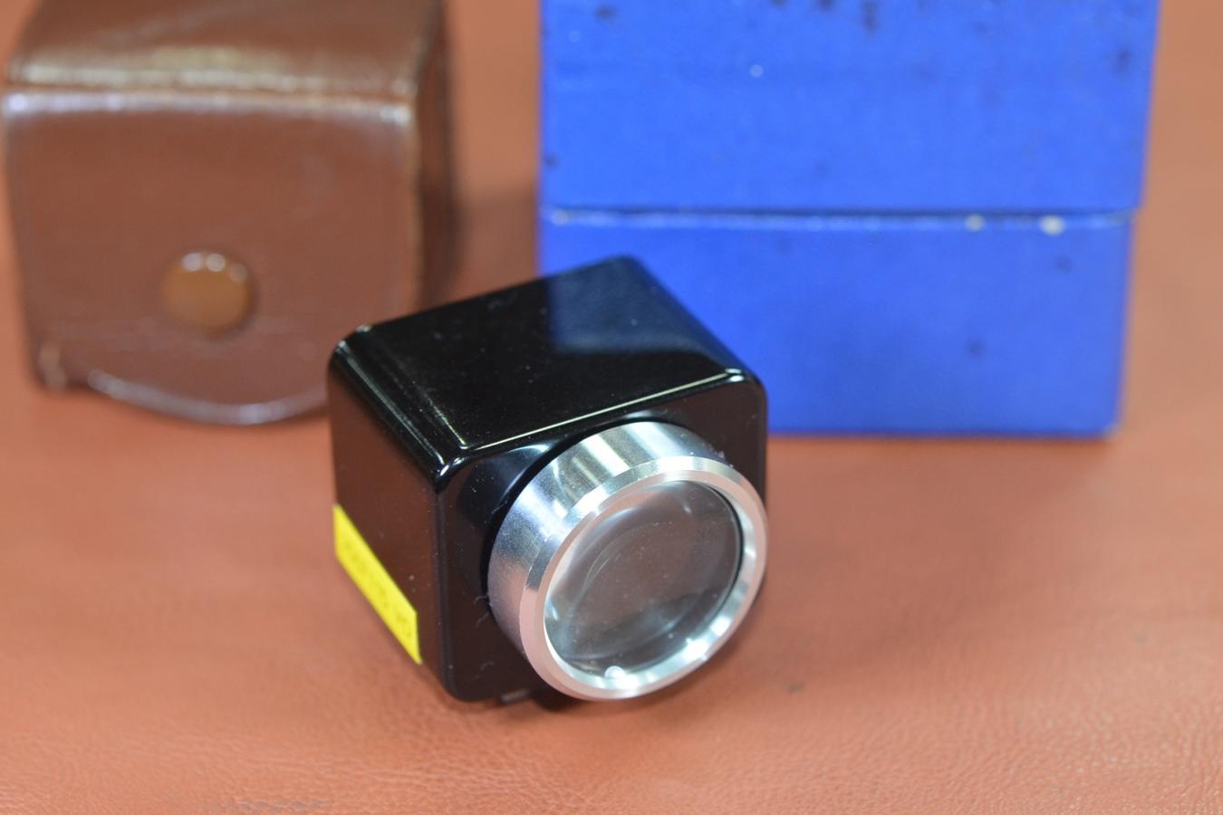 Voigtlander KONTUR 純正専用ケース、元箱付 【35mmブライトフレームファインダー】