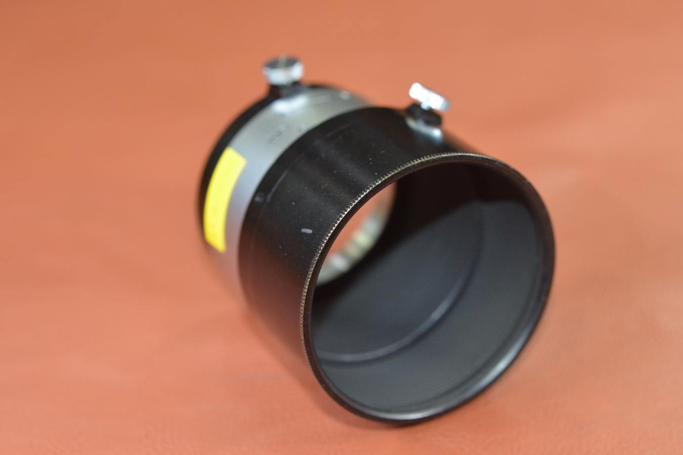 LEICA FIKUS ブラッククローム 【Elmar 5cm-13.5cm ズームフード E.Leitz Wetzlar Germany 刻印】※キレイな物をお探しの方必見!!自信ありの逸品!!