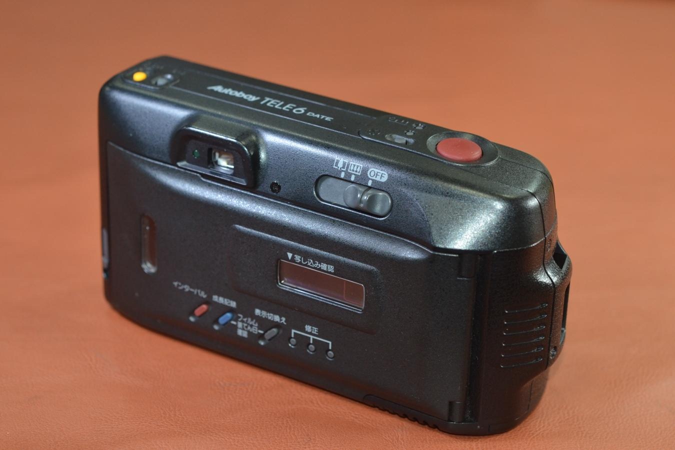 【希 少】 Canon Autoboy TELE6 DATE 【CANON LENS 35/60mm 1:3.5/5.6 搭載】