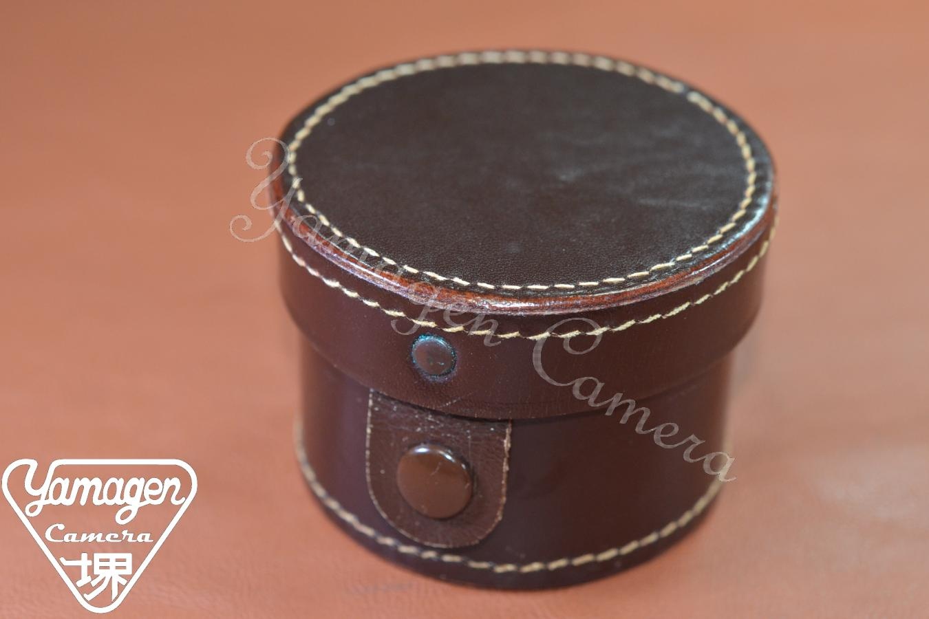 【希 少】LEICA ハードレザーレンズケース 【E.LEITZ WETZLAR Germany 刻印】※キレイな物をお探しの方必見!!自信ありの逸品!!