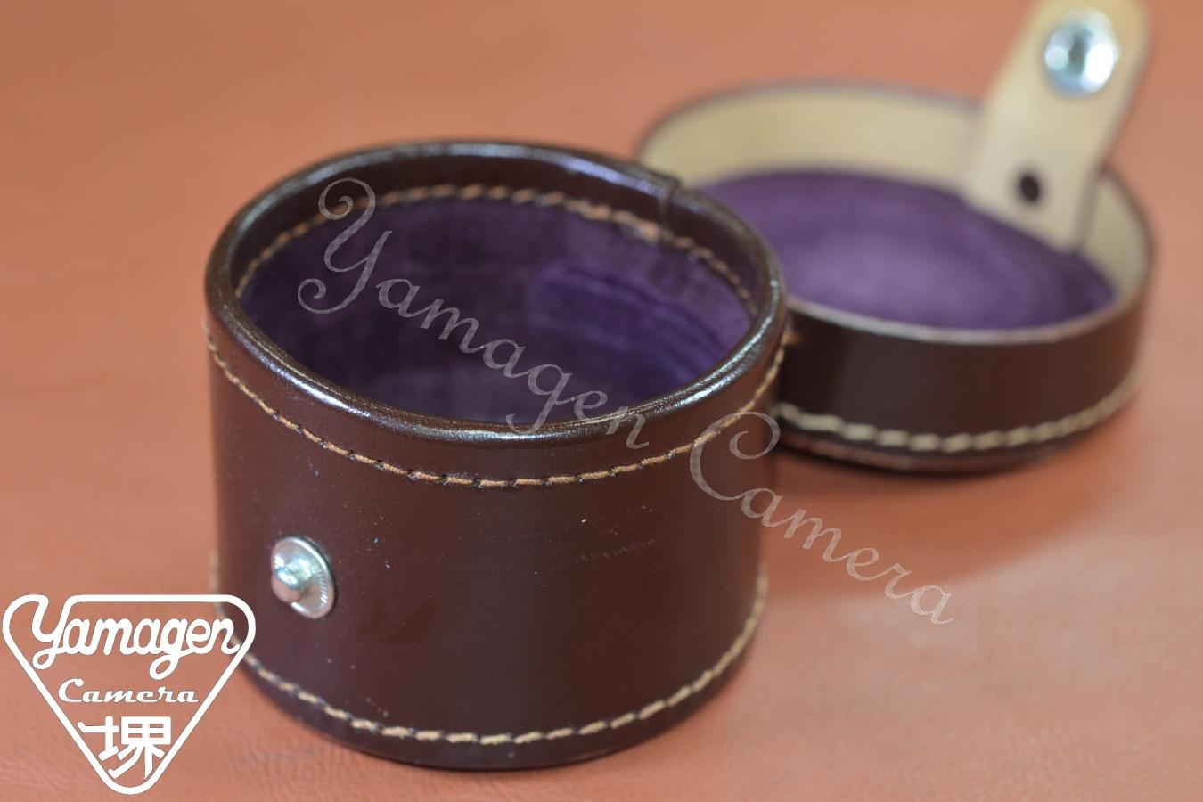 【希 少】LEICA ハードレザーレンズケース 【E.LEITZ WETZLAR Germany 刻印】※キレイな物をお探しの方必見!!自信ありの逸品!!