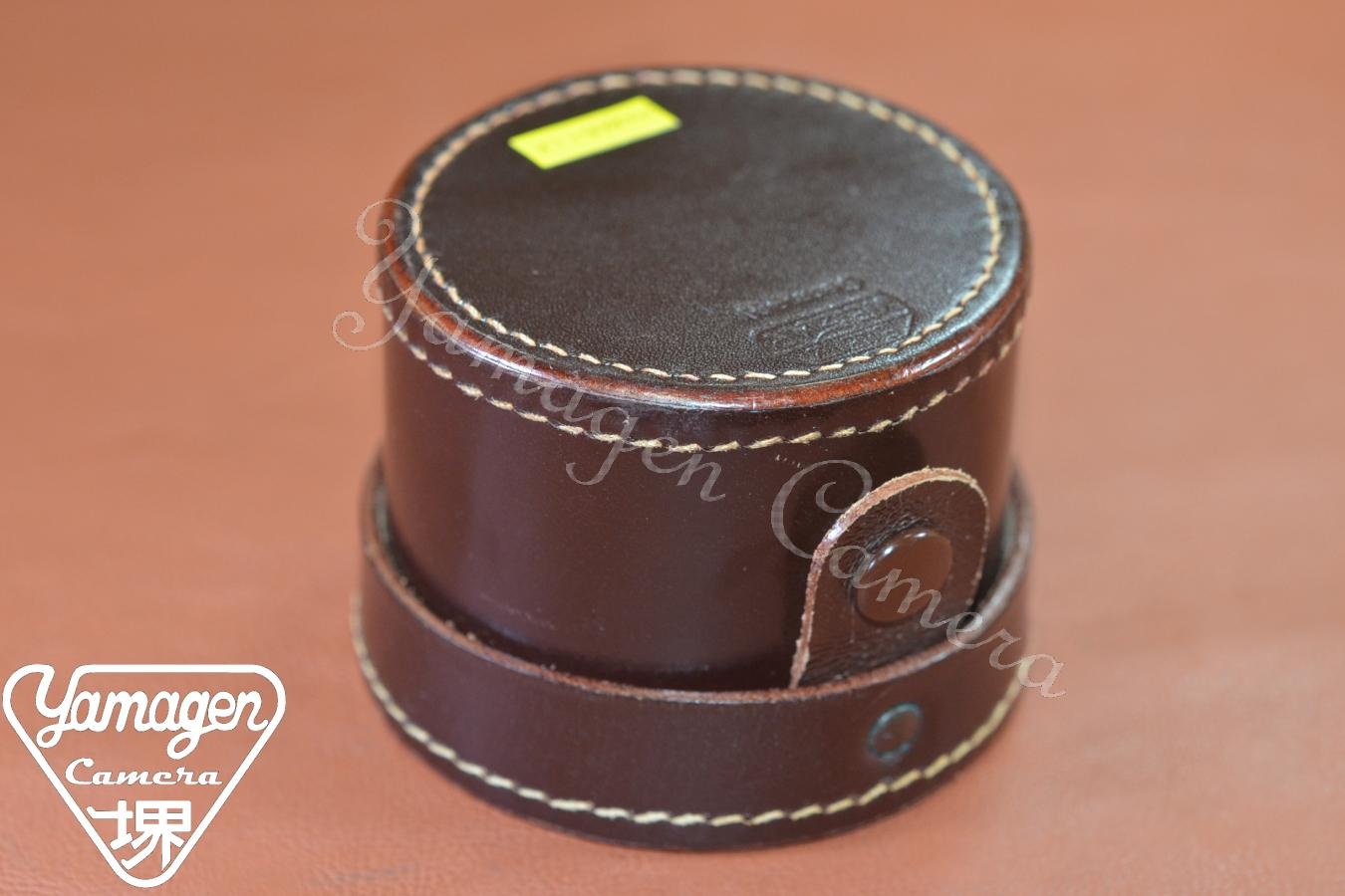 【希 少】LEICA ハードレザーレンズケース 【E.LEITZ WETZLAR Germany 刻印】※キレイな物をお探しの方必見!!自信ありの逸品!!