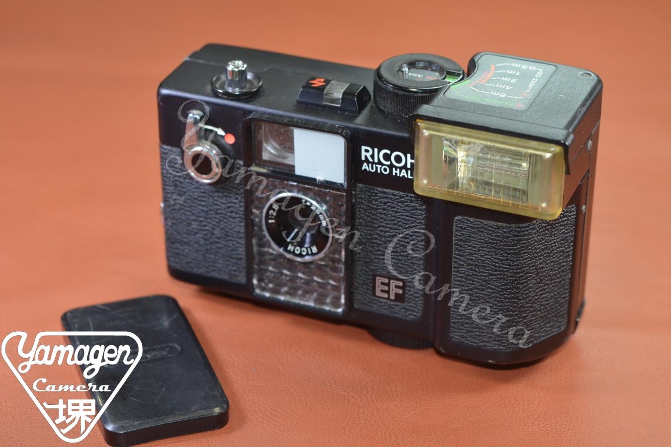 RICOH AUTO HALF EF モルト交換済 【RICOH 25/2.8レンズ搭載】