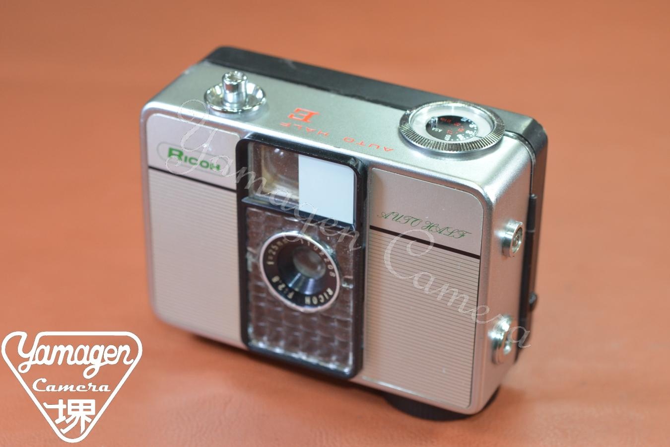 RICOH AUTO HALF E モルト交換済 【RICOH 25/2.8レンズ搭載】