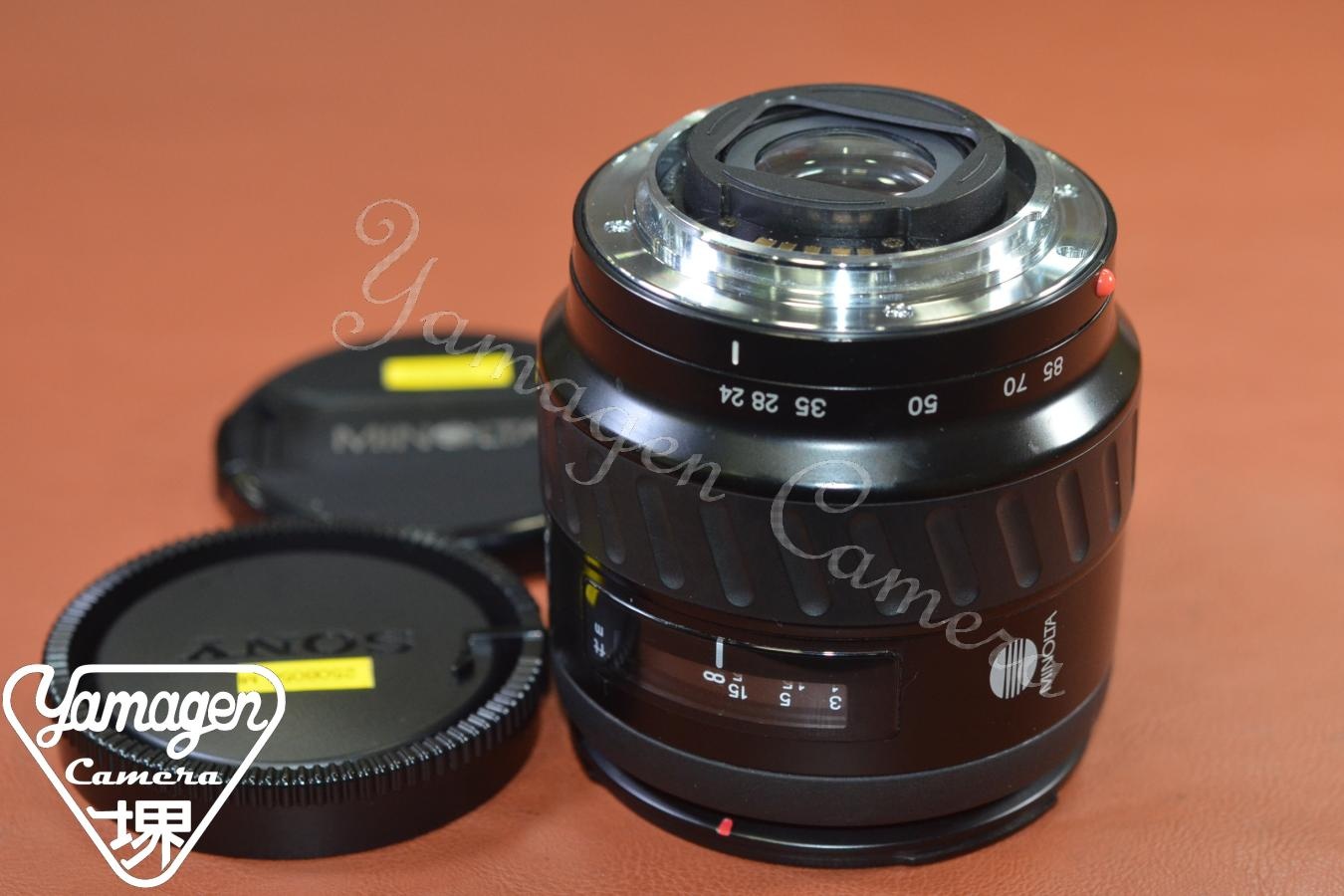 【B級特価品】MINOLTA AF 24-85mm F3.5-4.5 NEW 【SONY Aマウントレンズ】