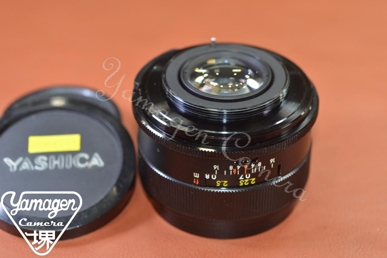 YASHICA AUTO YASHINON-DX 50mm F1.7 前期型 【富岡光学製 M42マウントレンズ】