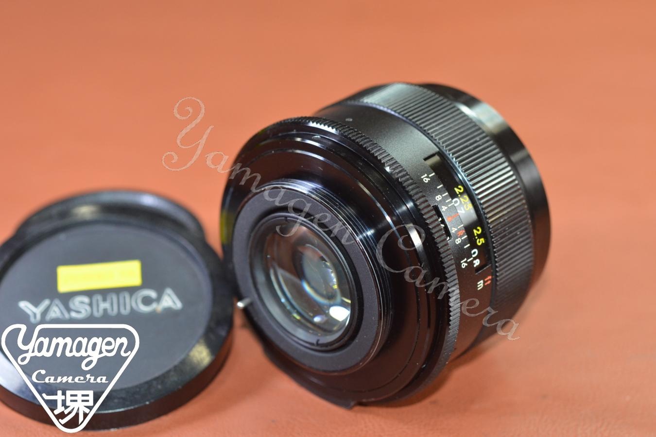 YASHICA AUTO YASHINON-DX 50mm F1.7 前期型 【富岡光学製 M42マウントレンズ】