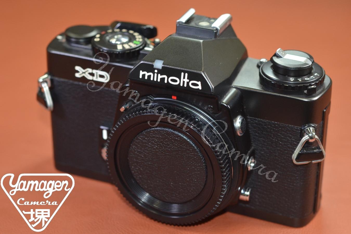 minolta XD Black 【モルト交換済】