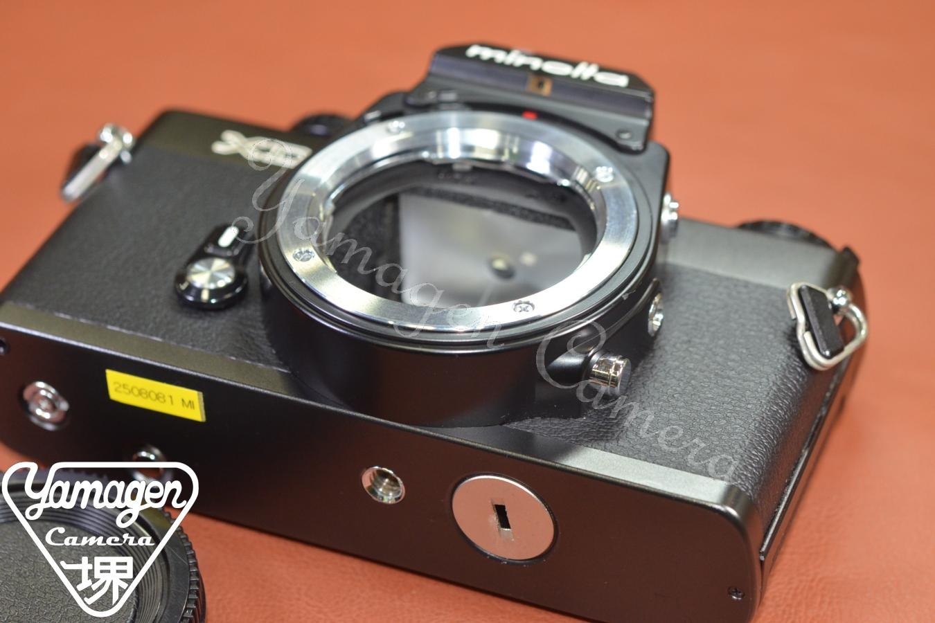 minolta XD Black 【モルト交換済】