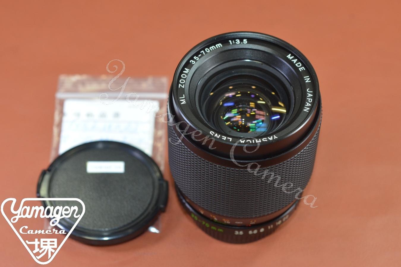 YASHICA ML 35-70mm F3.5 整備済 【ヤシカコンタックスマウントレンズ】