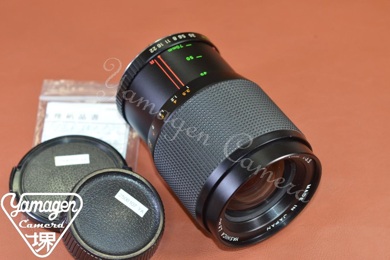YASHICA ML 35-70mm F3.5 整備済 【ヤシカコンタックスマウントレンズ】