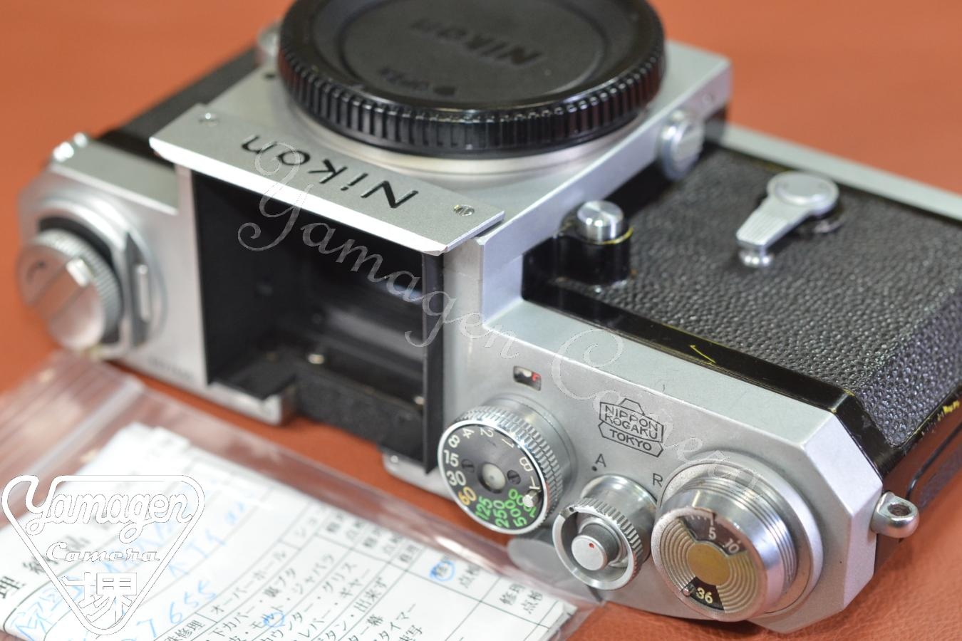 Nikon F Body のみ 652万台 整備済 【NIPPON KOGAKU TOKYO マーク入り】