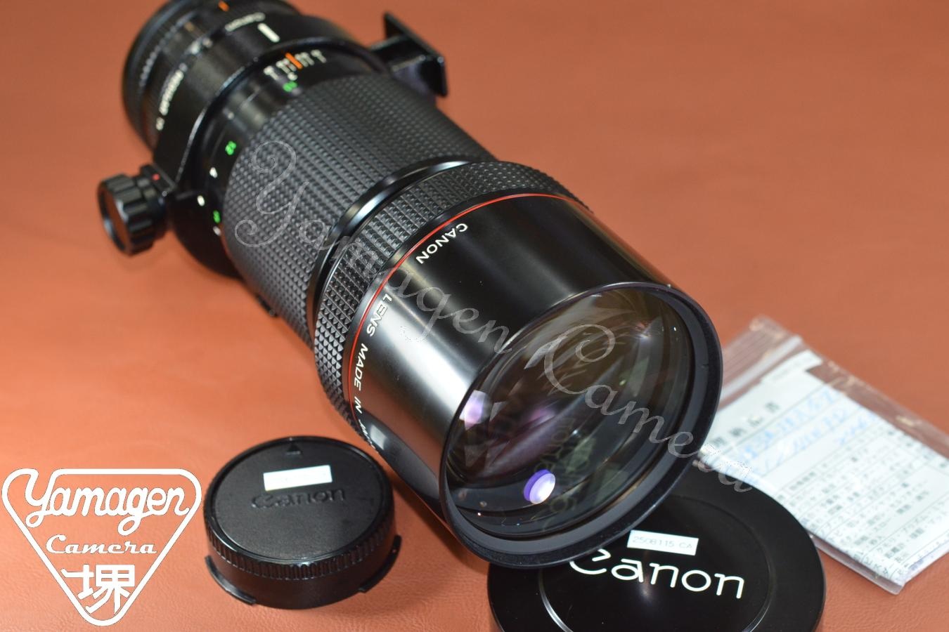 Canon NEW FD 300mm F4L 整備済 【キレイな物をお探しの方必見!!自信ありの逸品!!】