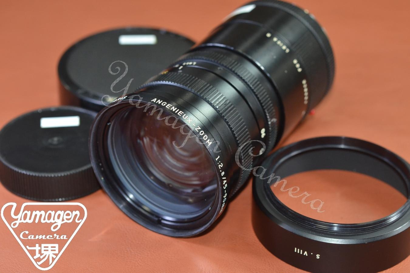 【希 少】ANGENIEUX-ZOOM R 45-90mm F2.8 3カム 【純正フードS.VIII付】