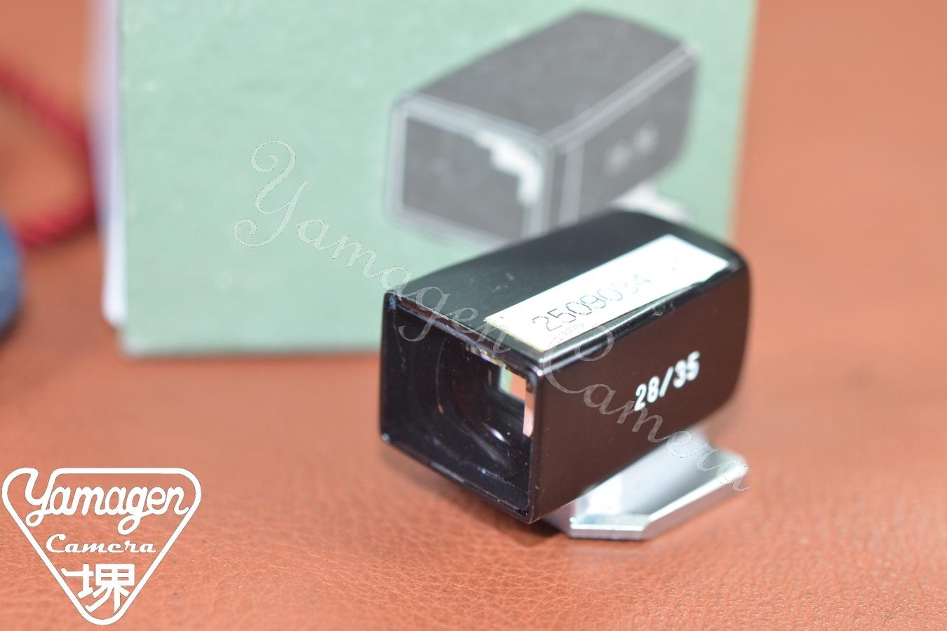 【希 少】Voigtlander 28/35 mini View Finder Black Paint 【元箱付】