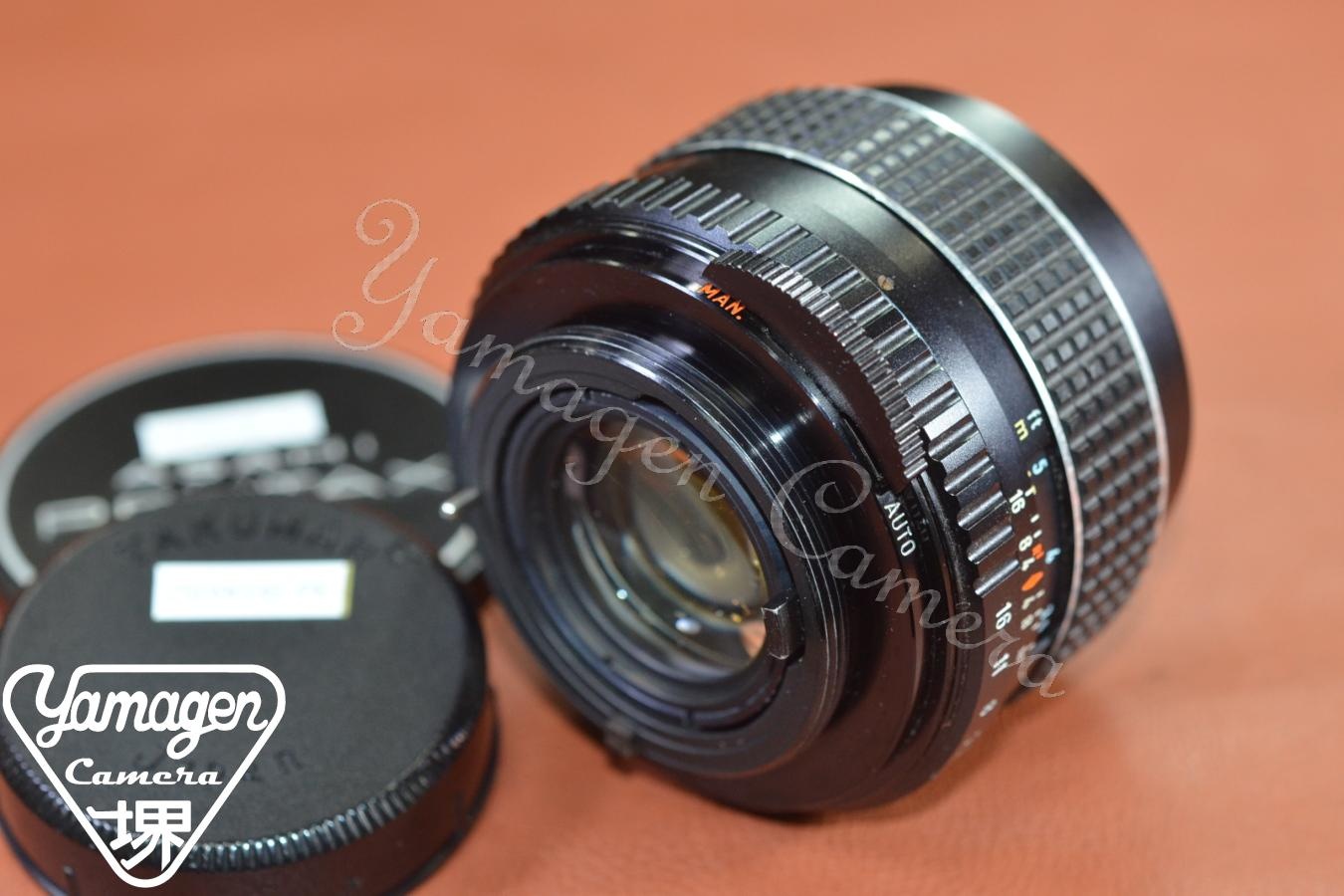 Asahi Opt.Co. SMC TAKUMAR 55mm F1.8【カメラ女子に絶大な人気のオールドレンズ M42マウントレンズ】