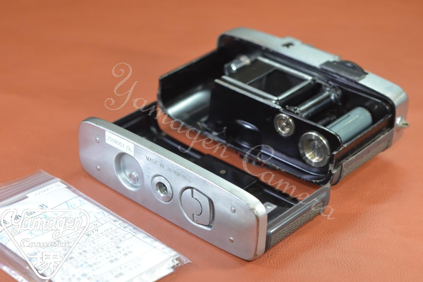 【希 少】OLYMPUS PEN 初期型 片耳 整備済 【Olympus D.Zuiko 2.8cm F3.5 レンズ搭載】