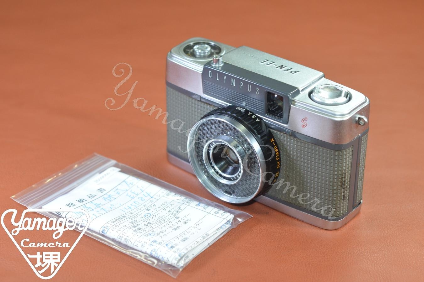 OLYMPUS PEN-EES 前期型 整備済 【Olympus D.Zuiko 3cm F2.8 レンズ搭載】