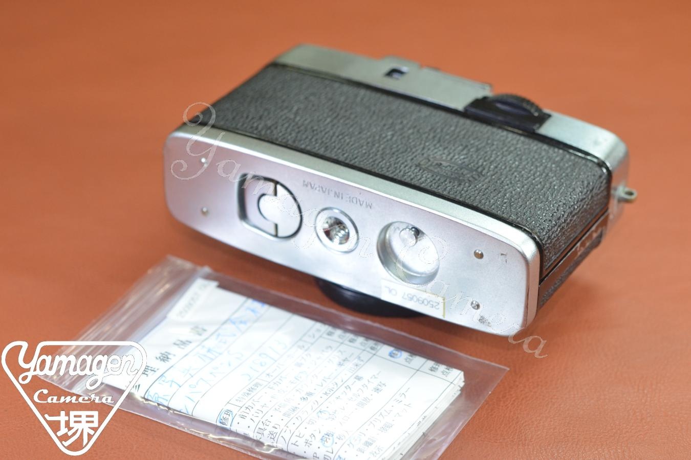 OLYMPUS PEN S 整備済 【Olympus D.Zuiko 3cm F2.8 レンズ搭載】※キレイな物をお探しの方必見!!自信ありの逸品!!